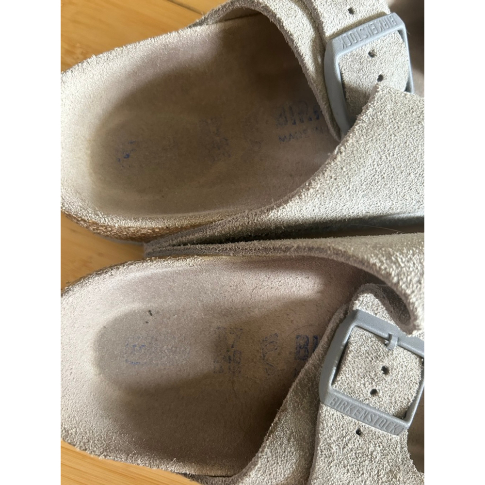 Birkenstock size 37 grey sandals - Picture 2 of 3